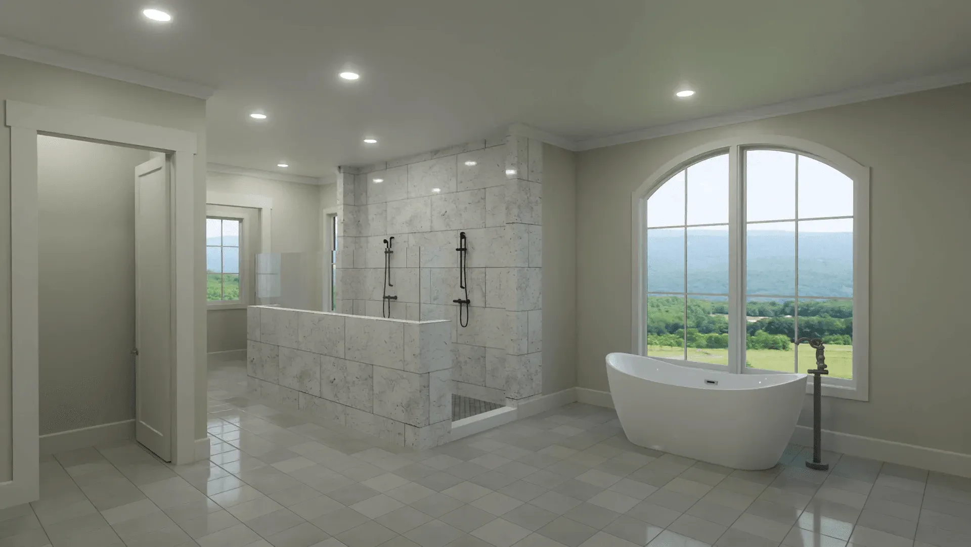 Luxurious Master Bathroom Retreat