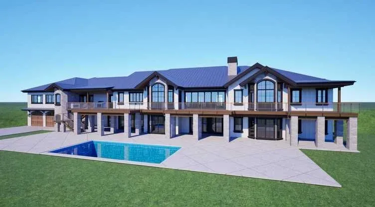 Eagle Custom Home Rendering