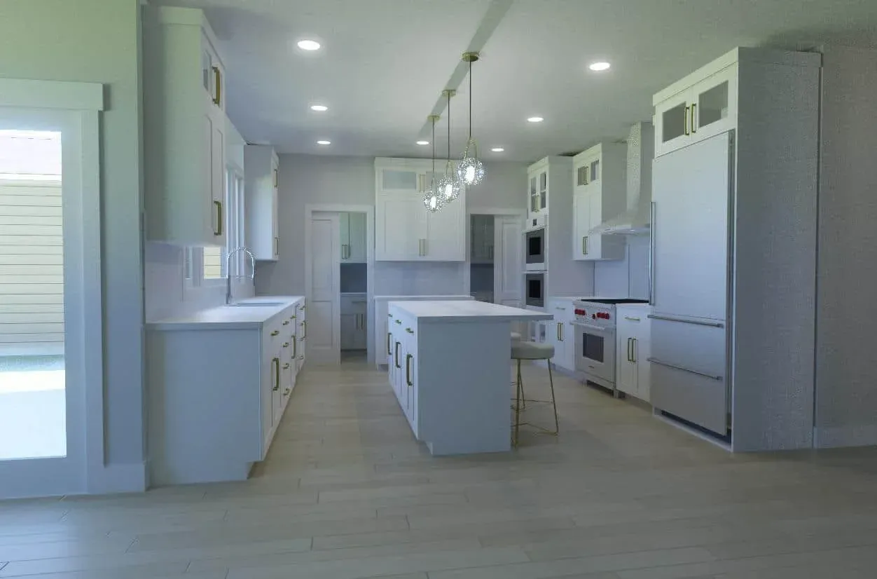 Spacious, Modern Kitchen Design