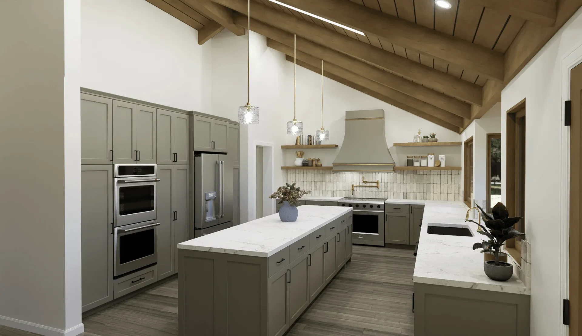 Rustic-Chic Kitchen Oasis