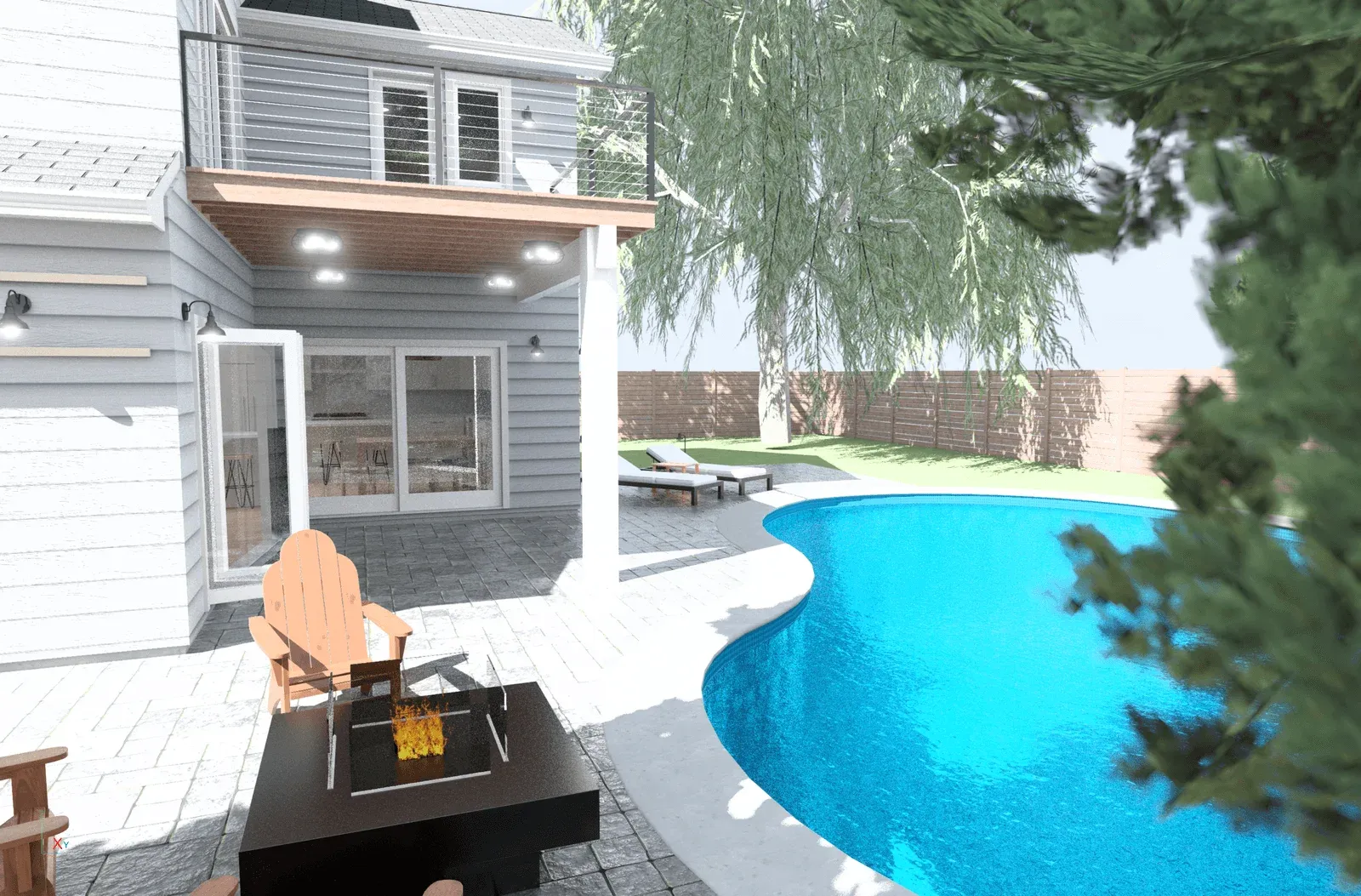 Modern Backyard Oasis