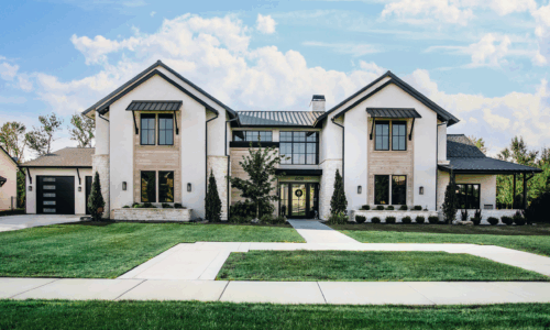 Front view of beautiful house in Boise, Idaho - Custom Home Builder